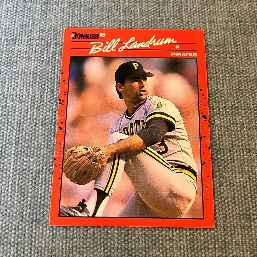 1990 Donruss Pittsburgh Pirates Baseball Card Trading Card